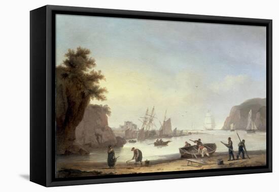Teignmouth and the Ness, Devon, 1825-Thomas Luny-Framed Premier Image Canvas