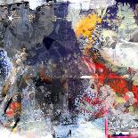 Astronaut Moonwalk, 2014 (mixed media on canvas)-Teis Albers-Giclee Print