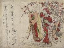 The Seven Gods of Good Luck-Teisai Hokuba-Art Print