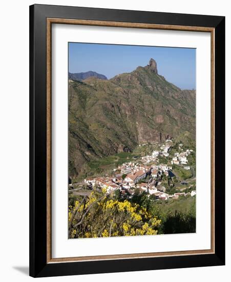 Tejeda and Roque Nublo, Gran Canaria, Canary Islands, Spain, Europe-Hans Peter Merten-Framed Photographic Print