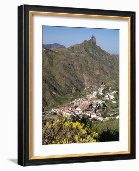 Tejeda and Roque Nublo, Gran Canaria, Canary Islands, Spain, Europe-Hans Peter Merten-Framed Photographic Print