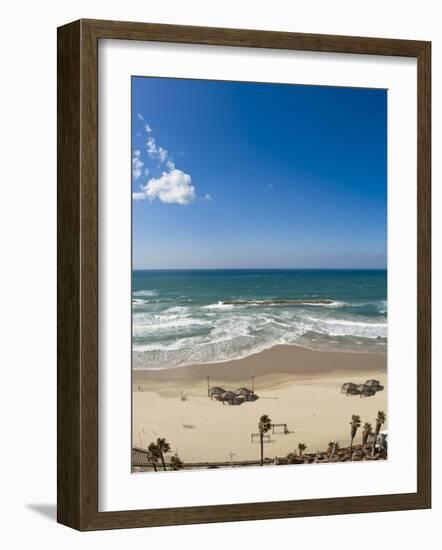 Tel Aviv Beach, Israel, Middle East-Michael DeFreitas-Framed Photographic Print