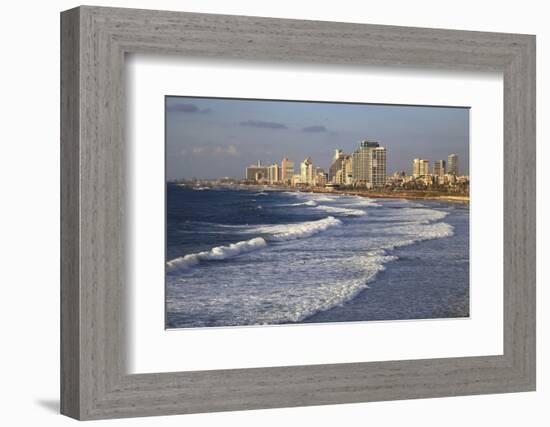 Tel Aviv View from the Old Jaffa.-Stefano Amantini-Framed Photographic Print