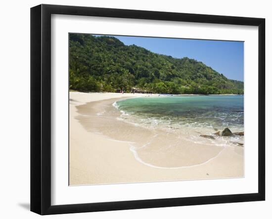 Tela, Parque National Jeanette Kawas, Punta Sal, Cocalto Beach, Honduras-Jane Sweeney-Framed Photographic Print