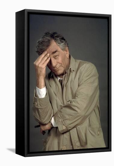 telefilm COLUMBO: STRANGE BEDFELLOWS, Peter Falk (inspecteur Columbo), 1995 COLUMBO TV, 1971-2003 (-null-Framed Stretched Canvas