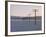 Telegraph Poles Along Bonneville Salt Flats at Sunset-Fritz Goro-Framed Photographic Print