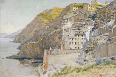 View of Riomaggiore Countryside-Telemaco Signorini-Giclee Print