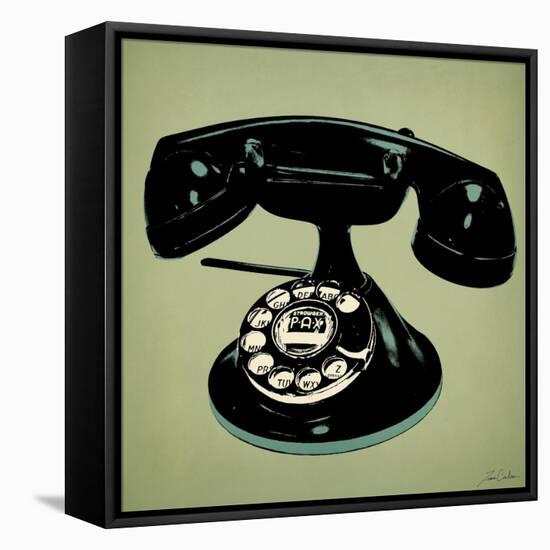 Telephone 2 v2-Tina Carlson-Framed Stretched Canvas