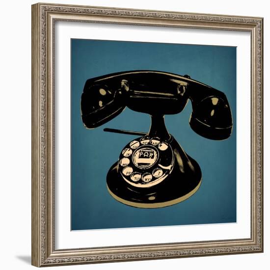 Telephone 2-Tina Carlson-Framed Art Print