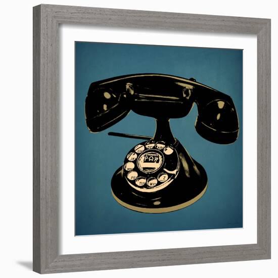 Telephone 2-Tina Carlson-Framed Art Print