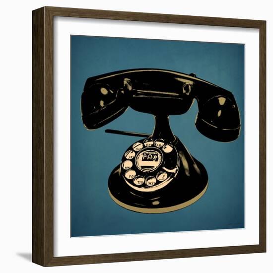 Telephone 2-Tina Carlson-Framed Art Print