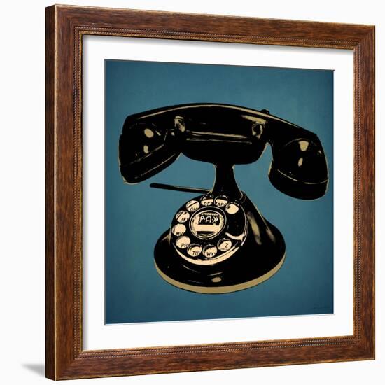 Telephone 2-Tina Carlson-Framed Art Print