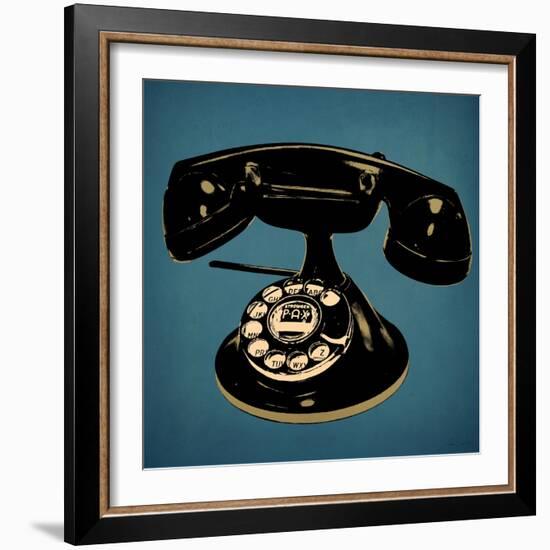 Telephone 2-Tina Carlson-Framed Art Print