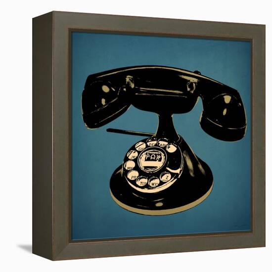 Telephone 2-Tina Carlson-Framed Stretched Canvas