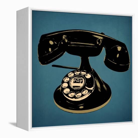 Telephone 2-Tina Carlson-Framed Stretched Canvas