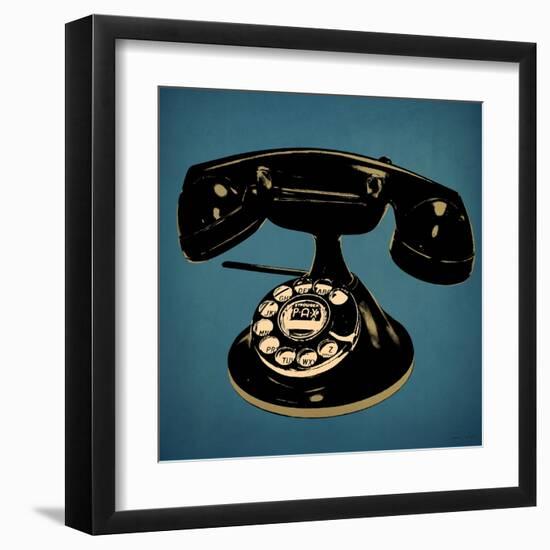 Telephone 2-Tina Carlson-Framed Art Print