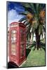 Telephone Booth, Bermuda-George Oze-Mounted Photographic Print