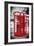 Telephone Booth II - In the Style of Oil Painting-Philippe Hugonnard-Framed Giclee Print