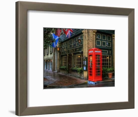 Telephone Booth, Savannah, Georgia, USA-Joanne Wells-Framed Photographic Print