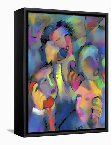 Telephone-Diana Ong-Framed Premier Image Canvas