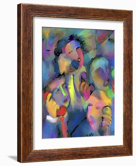 Telephone-Diana Ong-Framed Giclee Print