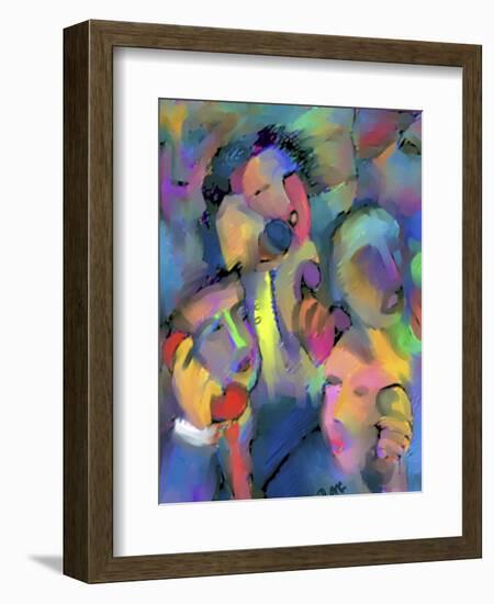 Telephone-Diana Ong-Framed Giclee Print