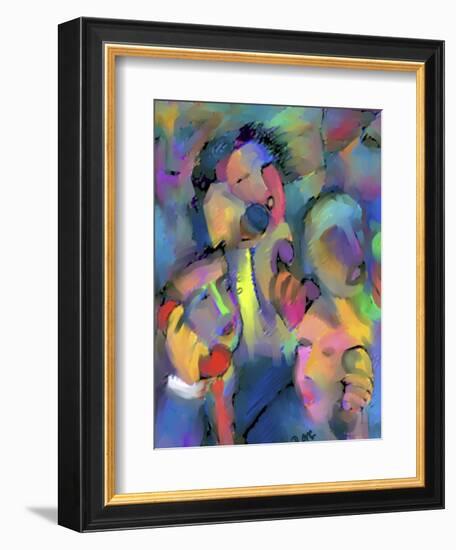 Telephone-Diana Ong-Framed Giclee Print