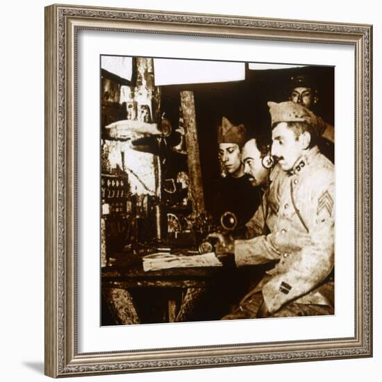 Telephonist, c1914-c1918-Unknown-Framed Photographic Print