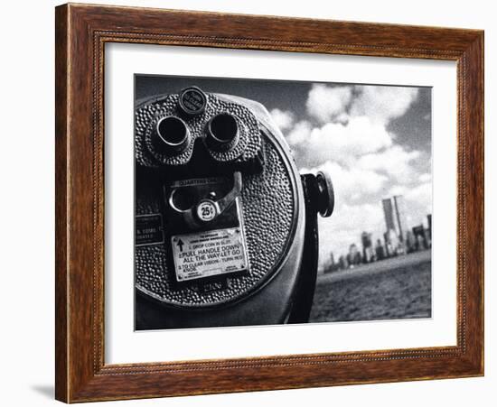 Telescope, New York, USA-Jon Arnold-Framed Photographic Print