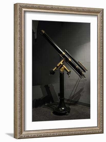 Telescope-null-Framed Giclee Print