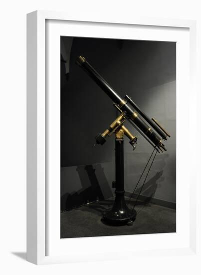 Telescope-null-Framed Giclee Print