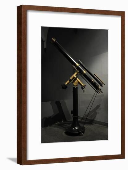 Telescope-null-Framed Giclee Print