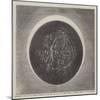 Telescopic View of the Annular Eclipse of the Sun-null-Mounted Giclee Print