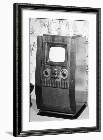 Television Set of the 1940'S-null-Framed Photographic Print