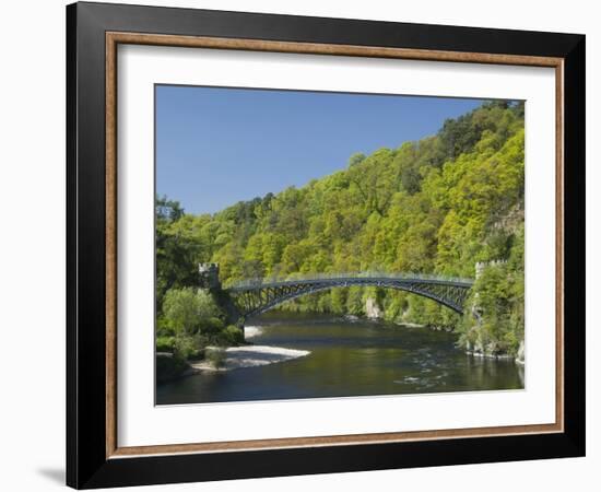 Telford Iron Bridge, Built in 1815, across the River Spey, Scotland, United Kingdom, Europe-Richard Maschmeyer-Framed Photographic Print