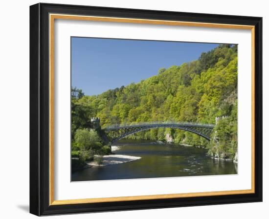 Telford Iron Bridge, Built in 1815, across the River Spey, Scotland, United Kingdom, Europe-Richard Maschmeyer-Framed Photographic Print