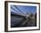 Telford Suspension Bridge, Opened in 1826, Crossing the River Conwy with Conwy Castle, Beyond-Nigel Blythe-Framed Photographic Print