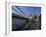 Telford Suspension Bridge, Opened in 1826, Crossing the River Conwy with Conwy Castle, Beyond-Nigel Blythe-Framed Photographic Print