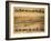 Tell City, Indiana - Panoramic Map-Lantern Press-Framed Art Print