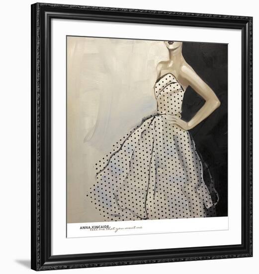 Tell Me That You Want Me-Anna Kincaide-Framed Art Print