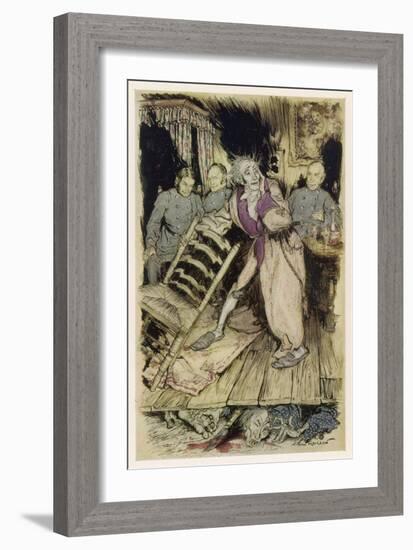 Tell Tale Heart-Arthur Rackham-Framed Art Print