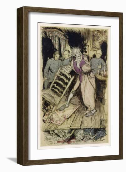 Tell Tale Heart-Arthur Rackham-Framed Art Print