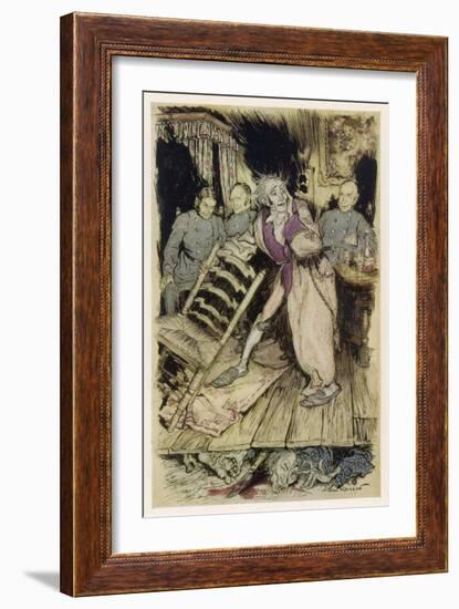 Tell Tale Heart-Arthur Rackham-Framed Art Print