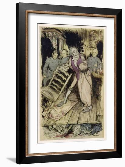 Tell Tale Heart-Arthur Rackham-Framed Art Print