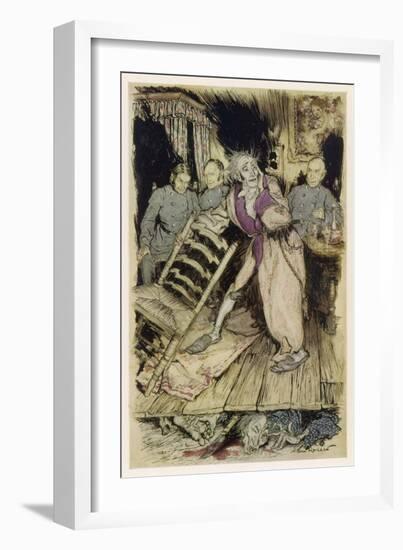 Tell Tale Heart-Arthur Rackham-Framed Art Print