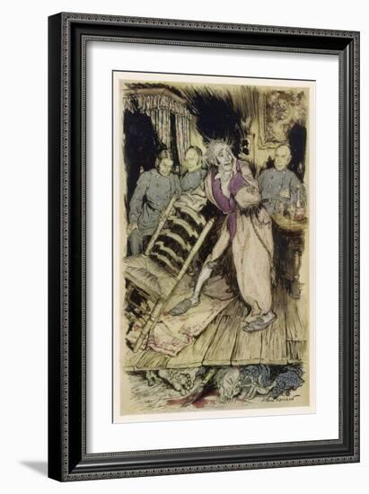 Tell Tale Heart-Arthur Rackham-Framed Art Print