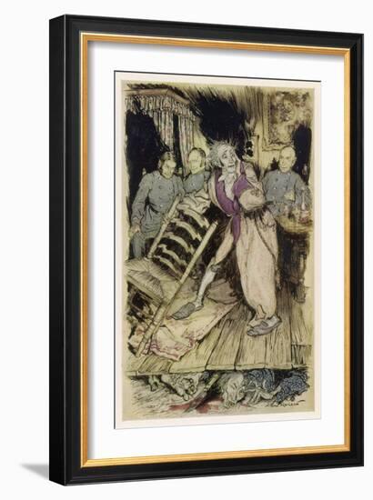 Tell Tale Heart-Arthur Rackham-Framed Art Print