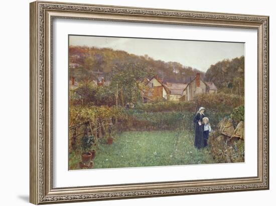 Telling the Bees-Charles Napier Hemy-Framed Giclee Print