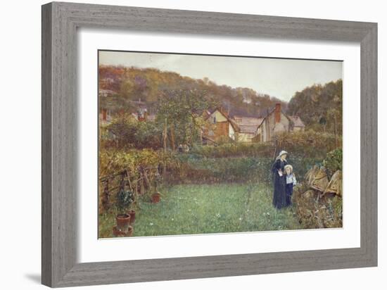 Telling the Bees-Charles Napier Hemy-Framed Giclee Print