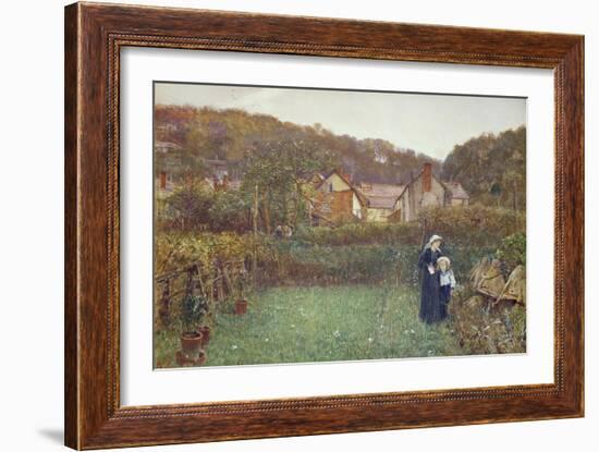 Telling the Bees-Charles Napier Hemy-Framed Giclee Print